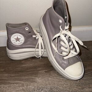 Converse Chuck Taylor All Star Move High 'Future Utility - Vapor Mauve' leather